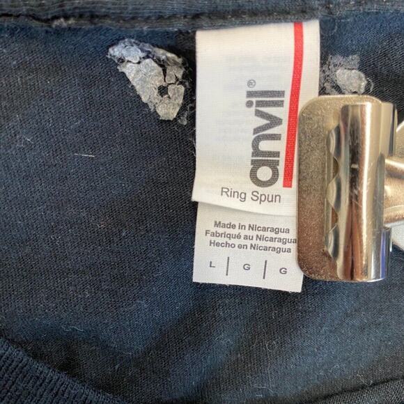 Bob's Burgers Tshirt Mens Large Blue Louise Broken Glass Kids We'll Cut You Tee - Picture 2 of 9